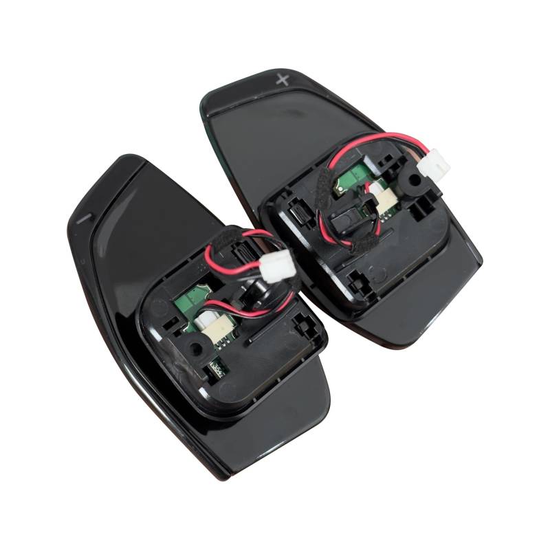 Schaltwippen Für A4 Für B9 Für A3 Für 8Y Für S3 S4 Modelle Lenkrad Auto Schaltwippen Geeignet Auto Lenkrad Paddle Shifter Gangschaltung(A4 B9 black) von ETIGBG