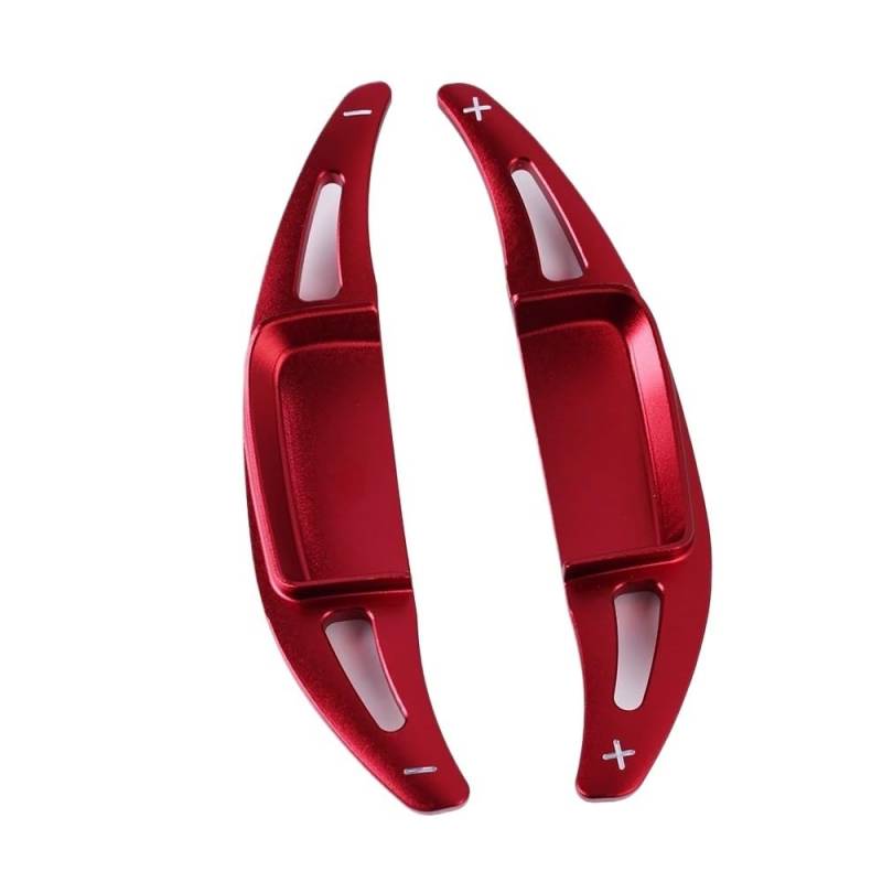 Schaltwippen Für Benz A B C E Für Klasse W206 W223 C180 Für C220d Für GLC Für EQE Für EQS Aluminium Paddle Blade Lenkrad Paddle Shifter Verlängerung(Red) von ETIGBG