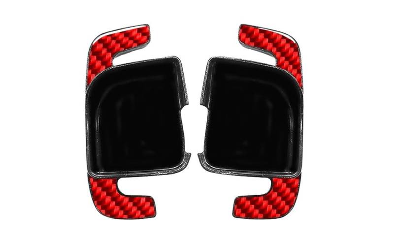 Schaltwippen Für Benz A B C E S Für GLC Für Klasse W177 W247 W206 W213 W223 X254 V295 V297 Auto Lenkrad Schaltwippe Verlängerung Shifter(Fiber Red) von ETIGBG