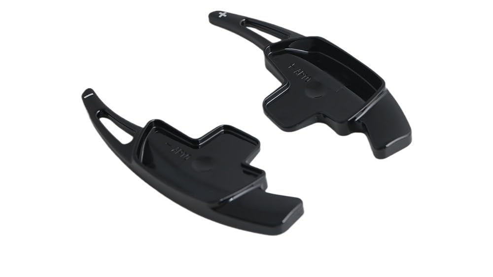 Schaltwippen Für Benz A B C Für E-Klasse Für CLA Für CLS Für GLE Für GLB Auto Lenkrad Hinterrad Schaltwippen-Schaltausrüstung Halbautomatische Kupplung(Black) von ETIGBG