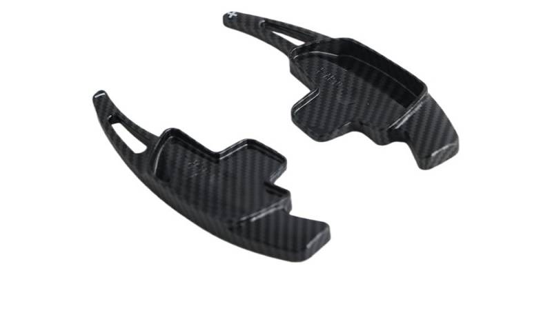 Schaltwippen Für Benz A B C Für E-Klasse Für CLA Für CLS Für GLE Für GLB Auto Lenkrad Hinterrad Schaltwippen-Schaltausrüstung Halbautomatische Kupplung(Carbon Black) von ETIGBG