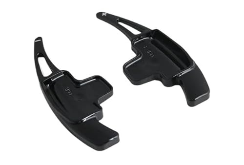 Schaltwippen Für Benz A B E R M Für Klasse Für GLK Für GL Für SLK Auto Lenkrad Hinterrad Schaltwippe Auto Schaltausrüstung Halbautomatische Kupplung Rot(Black) von ETIGBG