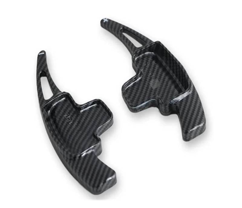 Schaltwippen Für Benz A B E R M Für Klasse Für GLK Für GL Für SLK Auto Lenkrad Hinterrad Schaltwippe Auto Schaltausrüstung Halbautomatische Kupplung Rot(Fiber Black) von ETIGBG