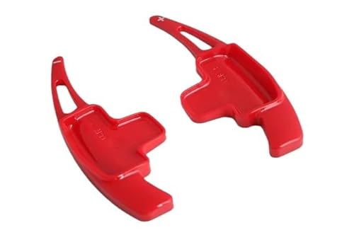 Schaltwippen Für Benz A B E R M Für Klasse Für GLK Für GL Für SLK Auto Lenkrad Hinterrad Schaltwippe Auto Schaltausrüstung Halbautomatische Kupplung Rot(Red) von ETIGBG
