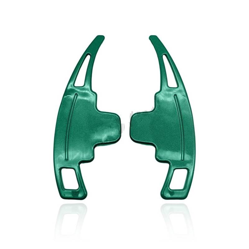 Schaltwippen Für Benz A B M E Für Klasse W176 W212 W246 Für GLK Für SLK Für CLA Für GLA Auto Lenkrad Schaltwippe Verlängerung Schalthebel Aufkleber(Green) von ETIGBG