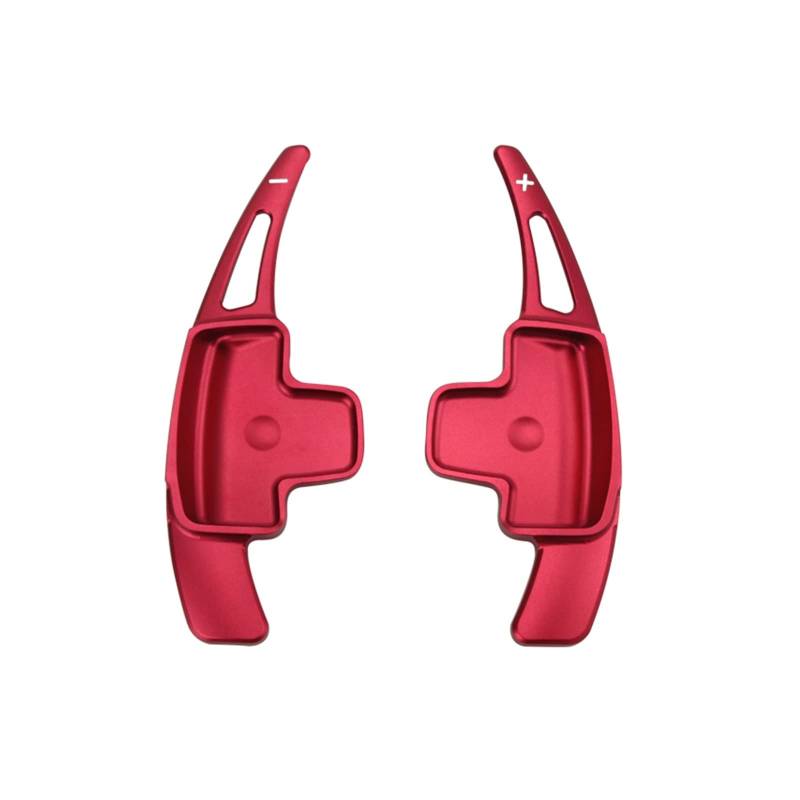 Schaltwippen Für Benz A B M Für Klasse W176 W246 Für GLK Für SLK Für CLA Für GLA Aufkleber Styling Auto Lenkrad Paddle Shift Verlängerung Shifter(Red) von ETIGBG