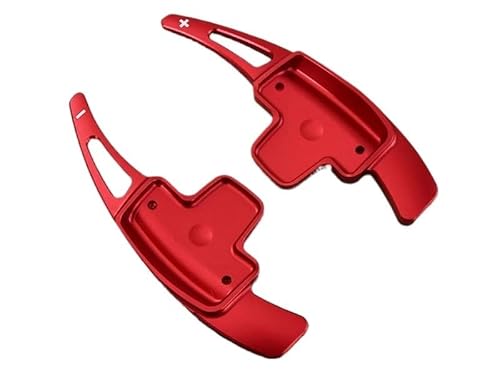 Schaltwippen Für Benz Für A Für B Für E Für GLK Für GL Für SLK Für R Für M Schaltwippen Zubehör Aluminiumlegierung Lenkrad Schaltwippenblattverlängerung(Red) von ETIGBG