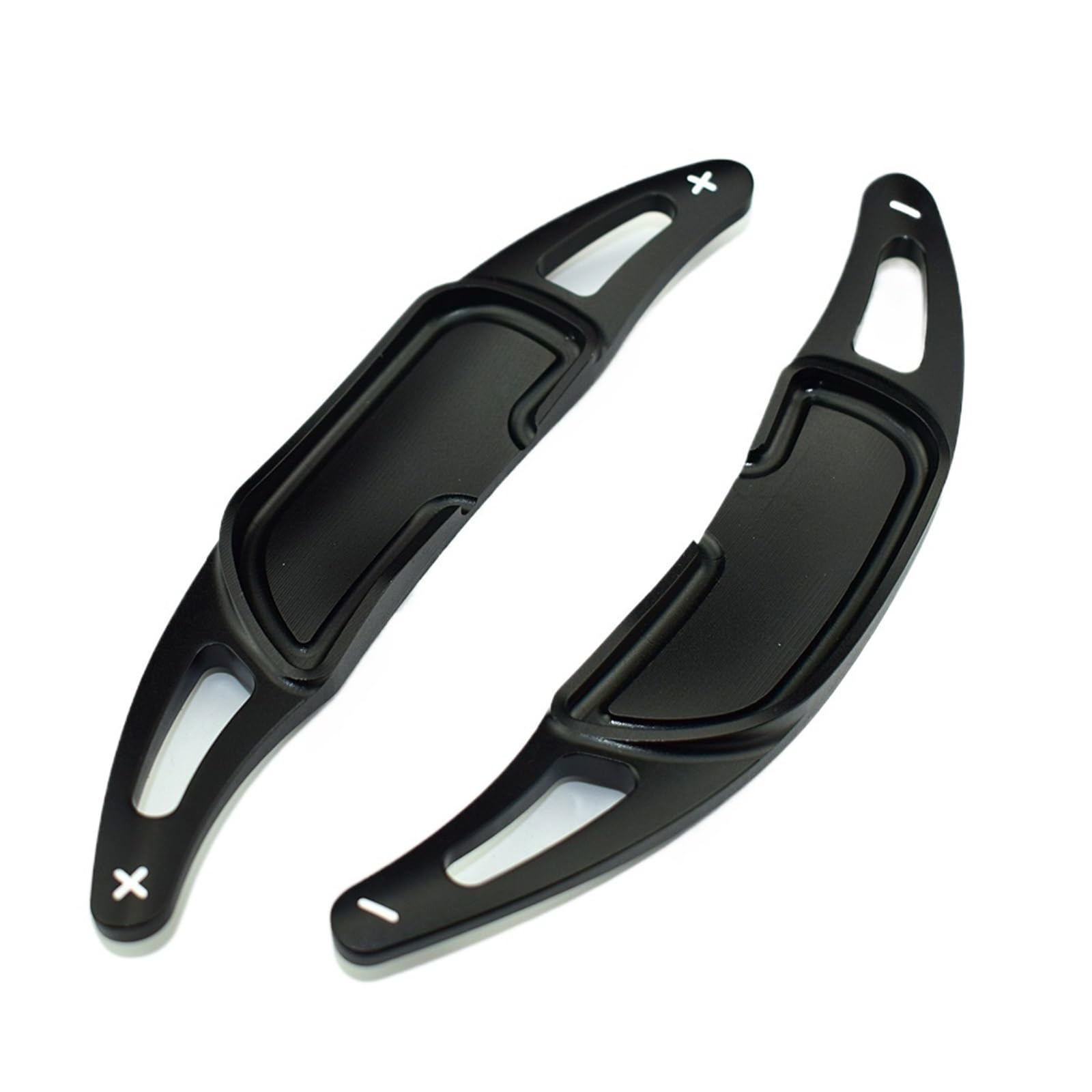 Schaltwippen Für Benz Für AMG CLA45 C63 GLA45 GLS63 GLE63 G63 Aluminium Lenkrad Schaltwippe Verlängerung Schalthebel Ersatz(Black) von ETIGBG
