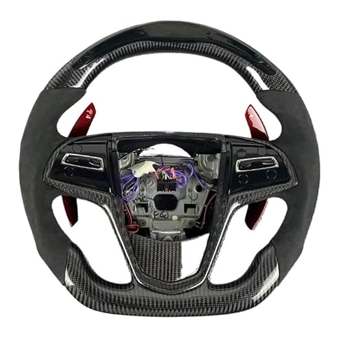 Schaltwippen Für Cadillac Für ATS Für CTS Für V 2014 2015 2016 2017 2018 Fiberlenkrad Schaltwippen Verlängerungszubehör von ETIGBG