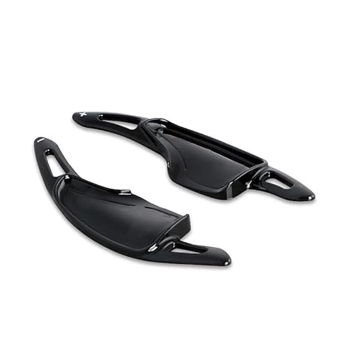 Schaltwippen Für Chevrolet 2016-2023 Auto Lenkrad Shifter Paddle ABS Carbon Verlängerung Shift Paddle Zubehör(Black) von ETIGBG