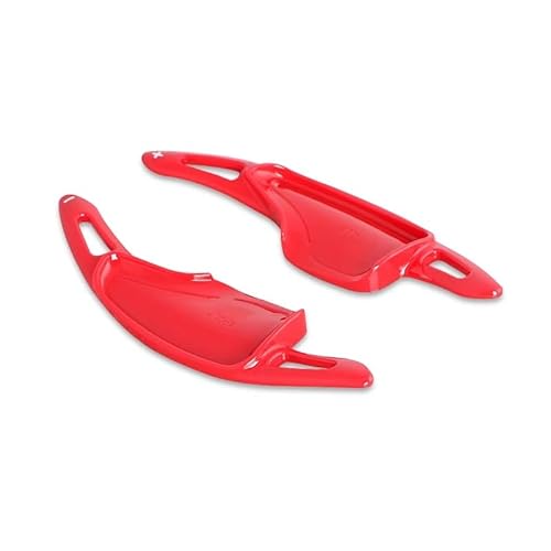 Schaltwippen Für Chevrolet 2016-2023 Auto Lenkrad Shifter Paddle ABS Carbon Verlängerung Shift Paddle Zubehör(Red) von ETIGBG