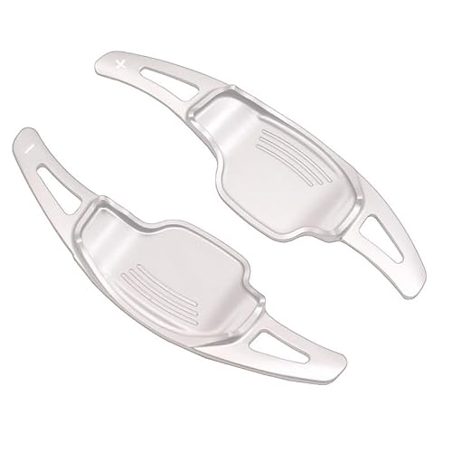 Schaltwippen Für Chevrolet Für Camaro 2012 2013 2014 2015 Aluminiumlegierung Auto Rad Shift Paddle Shifter Erweiterung 2 Stücke Auto Dekoration Zubehör(Silver) von ETIGBG