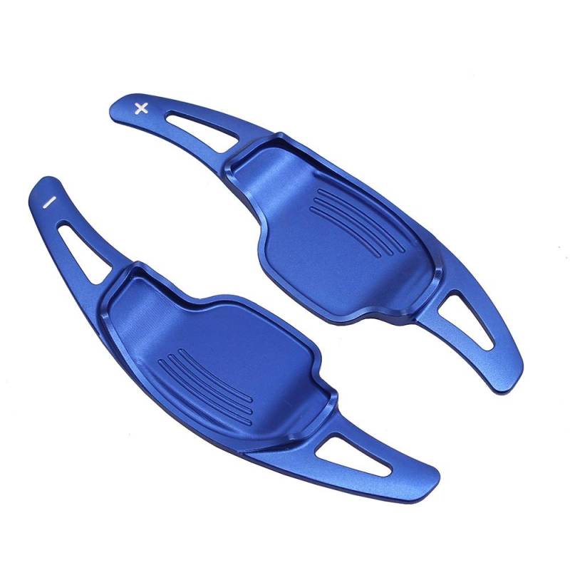Schaltwippen Für Chevrolet Für Camaro 2012 2013 2014 2015 Auto Styling Auto Lenkrad Schaltwippen Dekoration Trim 6. Generation Zubehör 2 Stücke(Blue) von ETIGBG