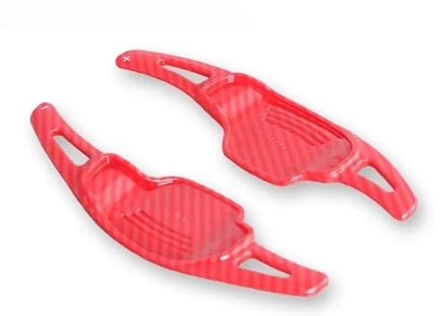 Schaltwippen Für Chevrolet Für Camaro 2012-2015 Auto Styling Auto Lenkrad Schaltwippe Auto Schaltausrüstung Halbautomatische Kupplung Schwarz(Fiber Red) von ETIGBG