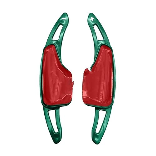 Schaltwippen Für Chevrolet Für Camaro 2017 2018 2019 Für Chevy C7 Für Corvette 2015-2019 Auto Lenkrad Schaltwippe Verlängern Schalthebel Aufkleber(Green) von ETIGBG