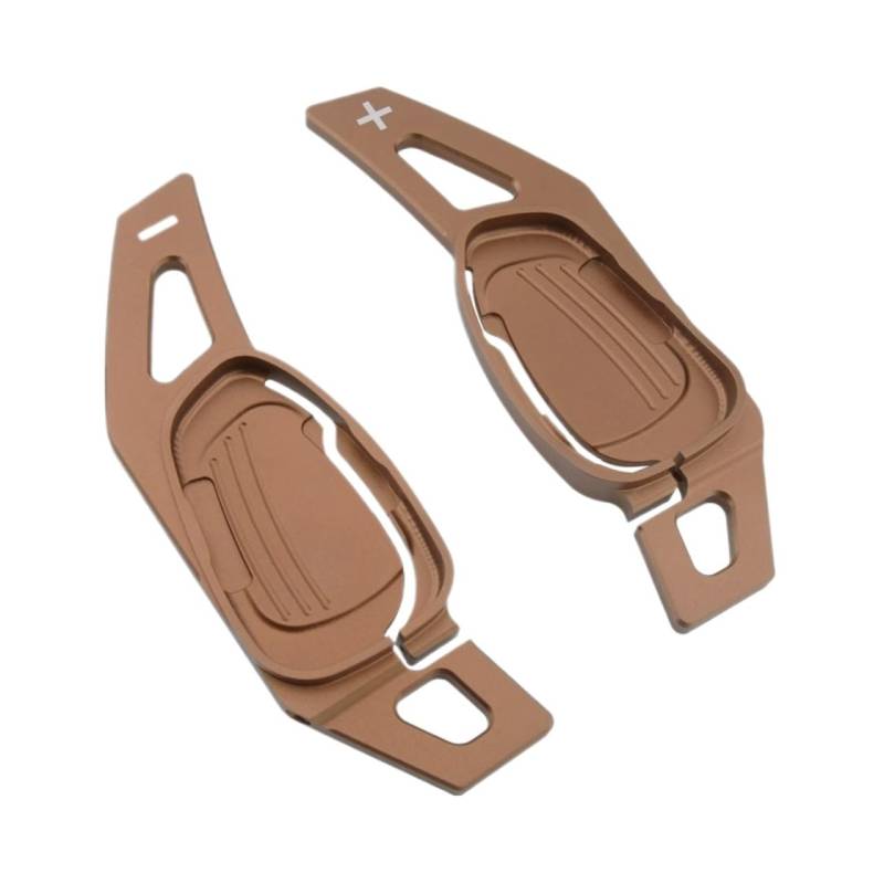 Schaltwippen Für Cupra Für Formentor 2019 Für Cupra Für Ateca Für Leon Für E-Hybrid 2020 2021 2022 Autolenkrad Getriebeverlängerung Zubehör Schaltwippen(Bronze) von ETIGBG