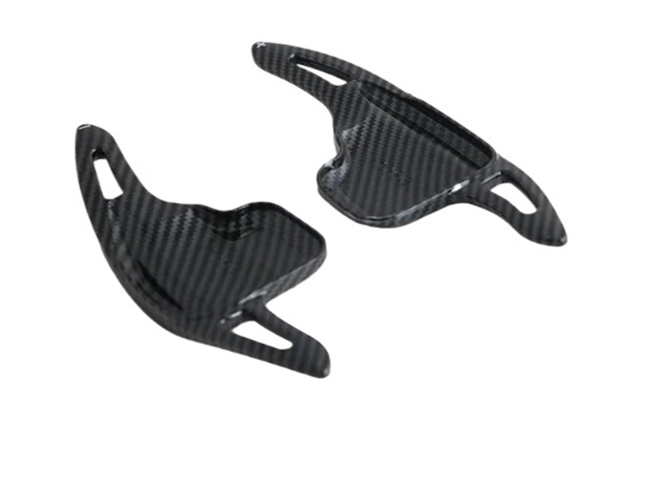 Schaltwippen Für F01 F06 F07 F10 F15 F16 F20 F22 F45 F30 F34 I8 Auto Lenkrad Hinten Schaltwippe Auto Shift Ausrüstung Halbautomatische(Carbon Black) von ETIGBG