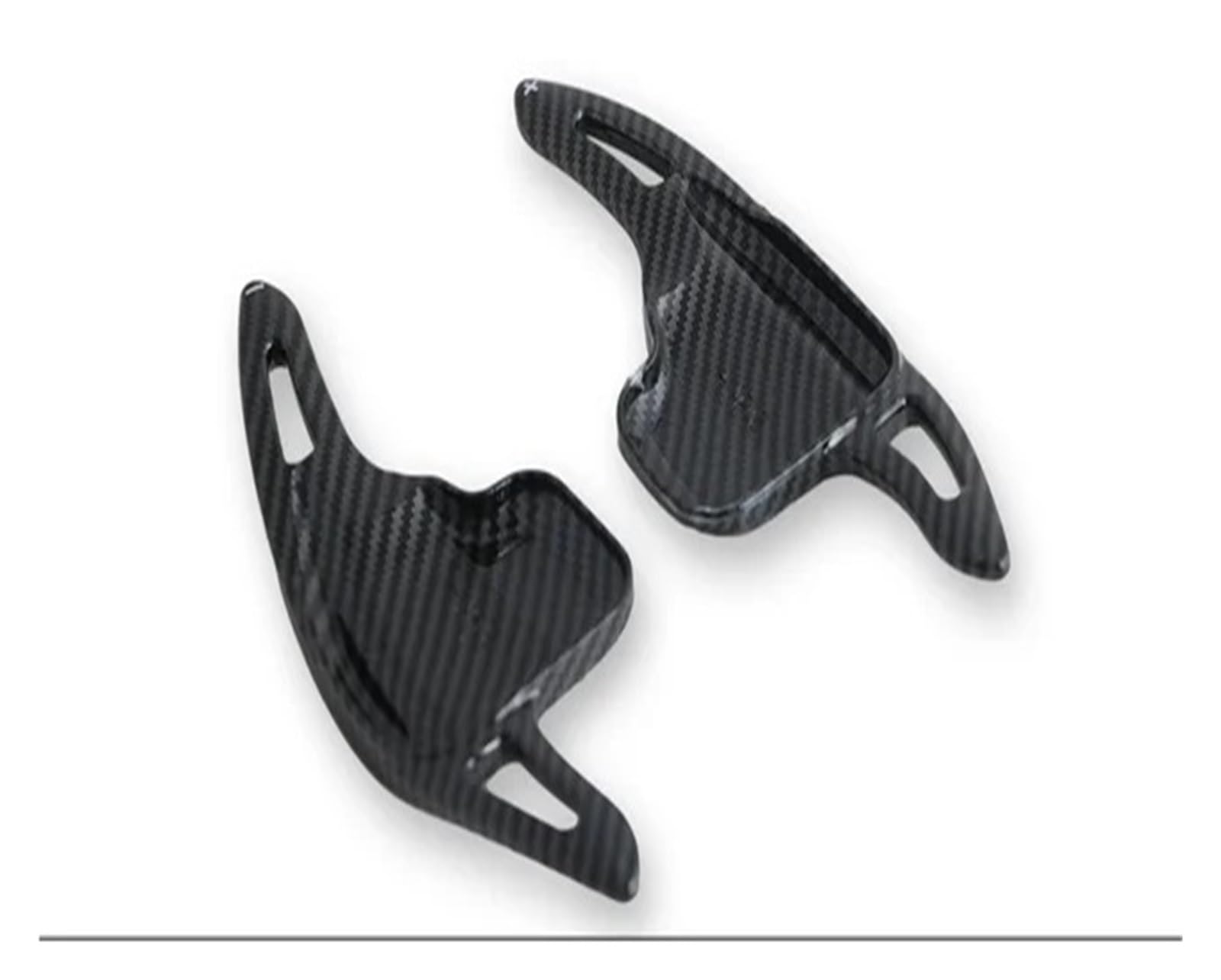 Schaltwippen Für F01 F06 F07 F10 F15 F16 F20 F22 F45 F30 F34 I8 Auto Lenkrad Hinten Schaltwippe Auto Shift Ausrüstung Halbautomatische(Carbon Black) von ETIGBG