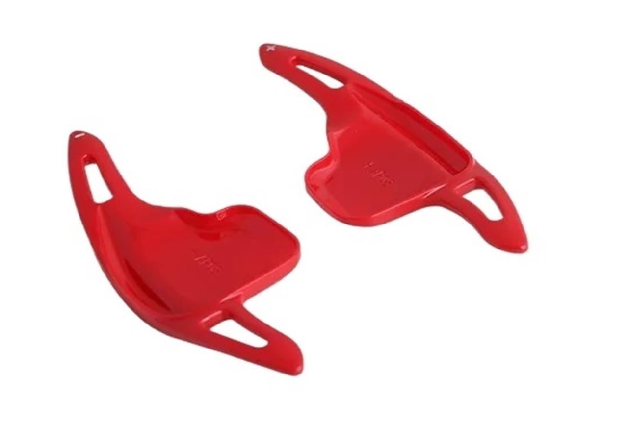 Schaltwippen Für F01 F06 F07 F10 F15 F16 F20 F22 F45 F30 F34 I8 Auto Lenkrad Hinten Schaltwippe Auto Shift Ausrüstung Halbautomatische(Red) von ETIGBG