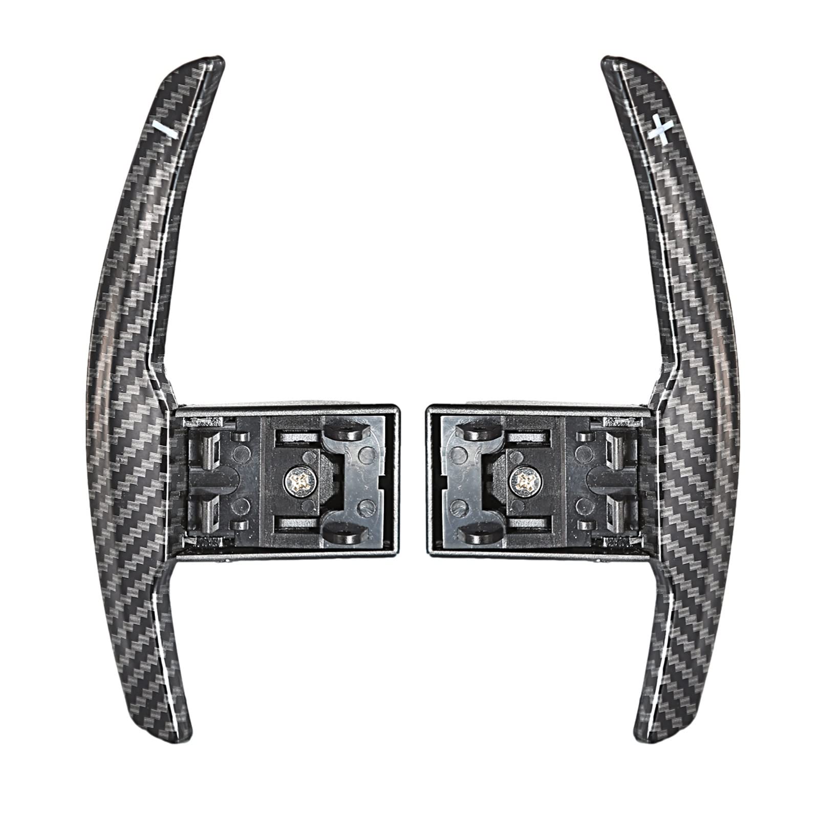 Schaltwippen Für F36 F21 F22 F32 F30 F02 F80 F11 F06 F20 F23 F10 F12 F26 F15 M3 M4 M5 M6 Modell Lenkrad Paddel Schalter Shifter Kits(Carbon Style) von ETIGBG