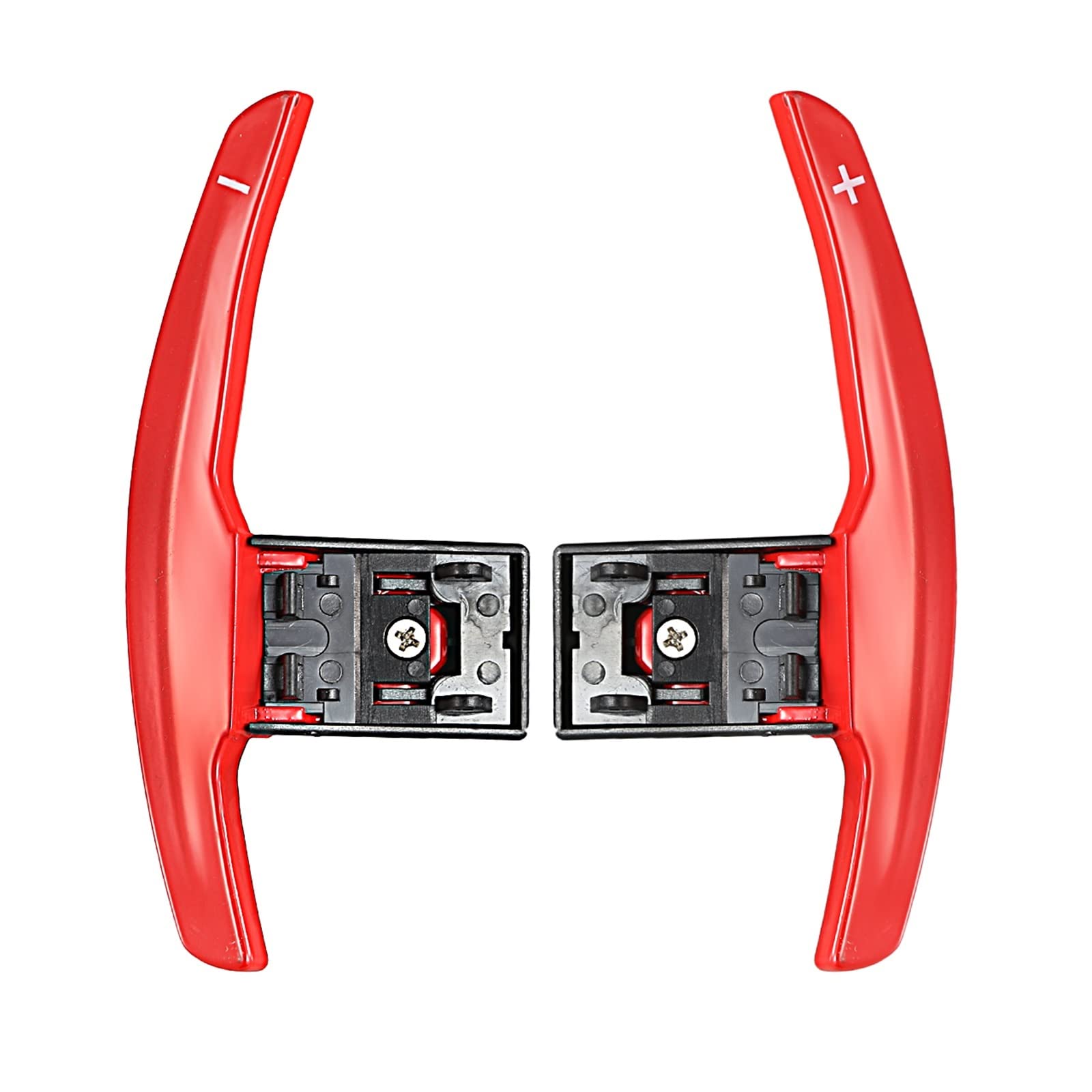 Schaltwippen Für F36 F21 F22 F32 F30 F02 F80 F11 F06 F20 F23 F10 F12 F26 F15 M3 M4 M5 M6 Modell Lenkrad Paddel Schalter Shifter Kits(Red) von ETIGBG