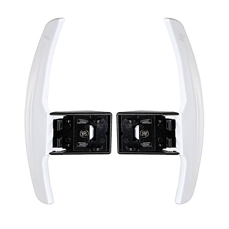 Schaltwippen Für F36 F21 F22 F32 F30 F02 F80 F11 F06 F20 F23 F10 F12 F26 F15 M3 M4 M5 M6 Modell Lenkrad Paddel Schalter Shifter Kits(WHITE) von ETIGBG