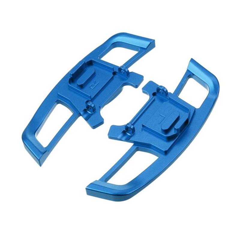 Schaltwippen Für GOLF 7 Für GTI Für R Für GTD Für GTE Für MK7 2014-2018 Schwarzes Auto Lenkrad Paddel Verlängerungsschalthebel Aus Metall(Blue) von ETIGBG