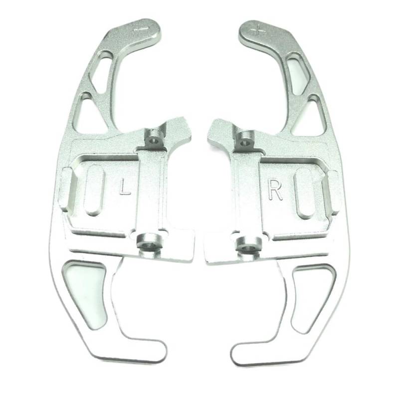 Schaltwippen Für GOLF Für GTI R Für GTD Für GTE MK7 7 POLO Für GTI Für Scirocco 2015 2016 2017 2018 2019 Autolenkrad Schaltwippenschalter Erweitert(Silver) von ETIGBG