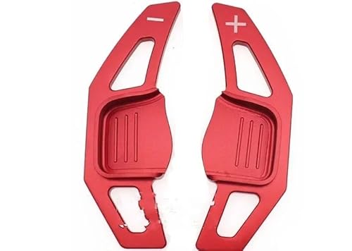 Schaltwippen Für KIA Für K3 Für Forte Für Koup Für SX 2015 2016 Für GT Für SW 2013 2014 Auto Lenkrad Schalthebel Aufkleber Autozubehör Paddle Shift(Red) von ETIGBG
