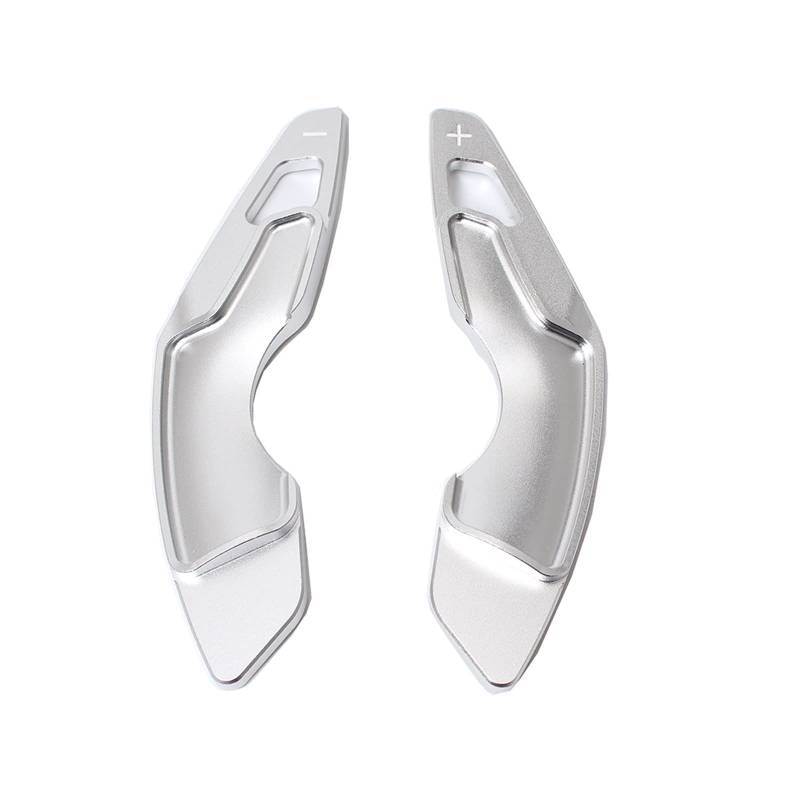 Schaltwippen Für Lexus Für IS 2013-2018 2019 2022 300 350 Zubehör Für Schnelles Schalten Aus Aluminiumlegierung 2 Stück Auto Lenkrad Schaltwippenverlängerung(Silver) von ETIGBG