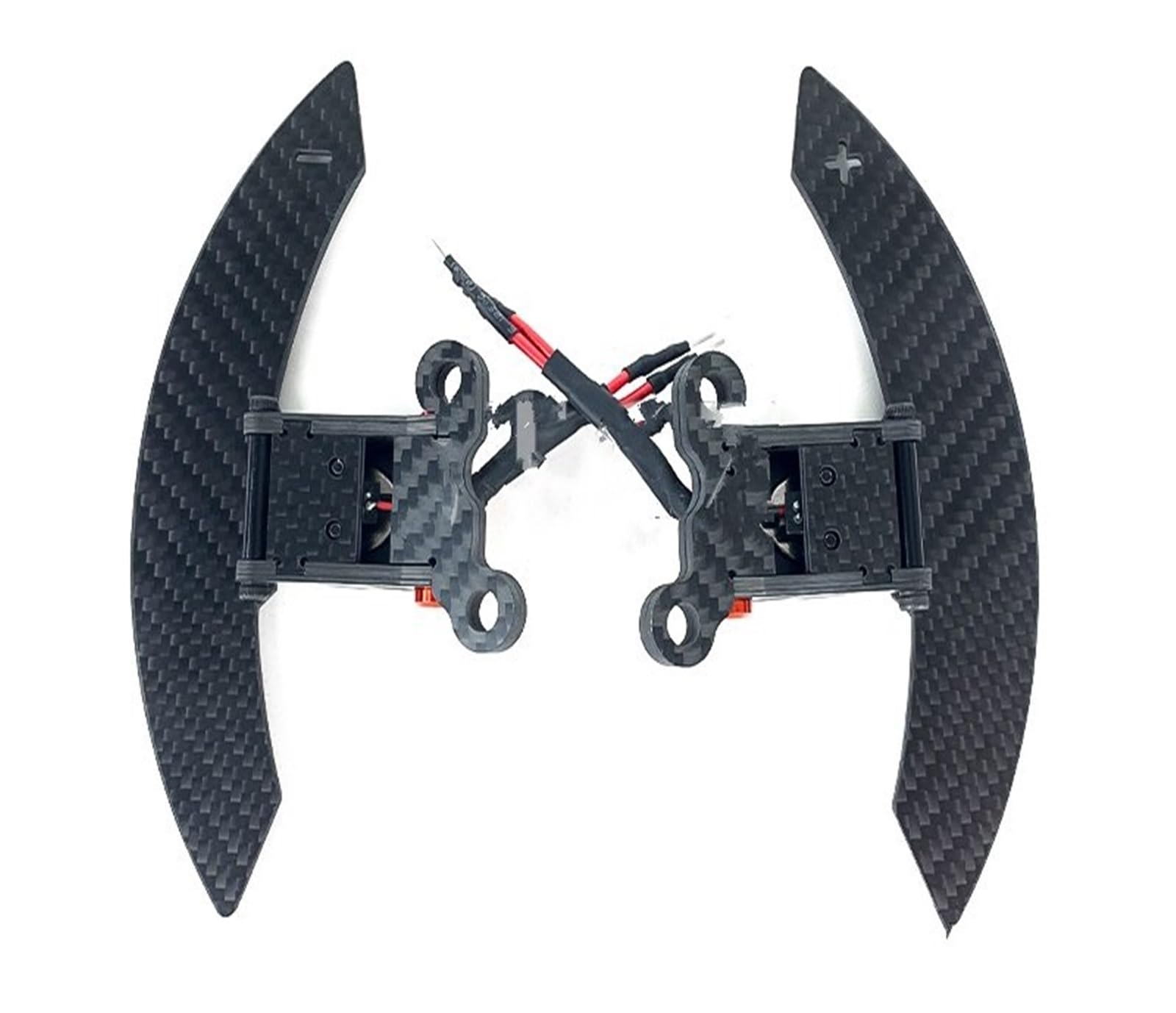 Schaltwippen Für Lexus Für NX Für IS Für RC Für RCF Für ISF 250 300 350 Für F Sport Lenkrad Faser Schaltwippen Magnetische Autozubehör Autoteile(Style 2) von ETIGBG