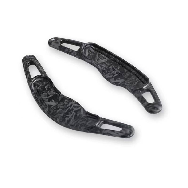 Schaltwippen Für MINI Für Cooper Für S Für JCW F54 F55 F56 F57 Für F60 Countryman Clubman ABS Lenkrad Schaltwippenverlängerungsabdeckung(Satin black) von ETIGBG