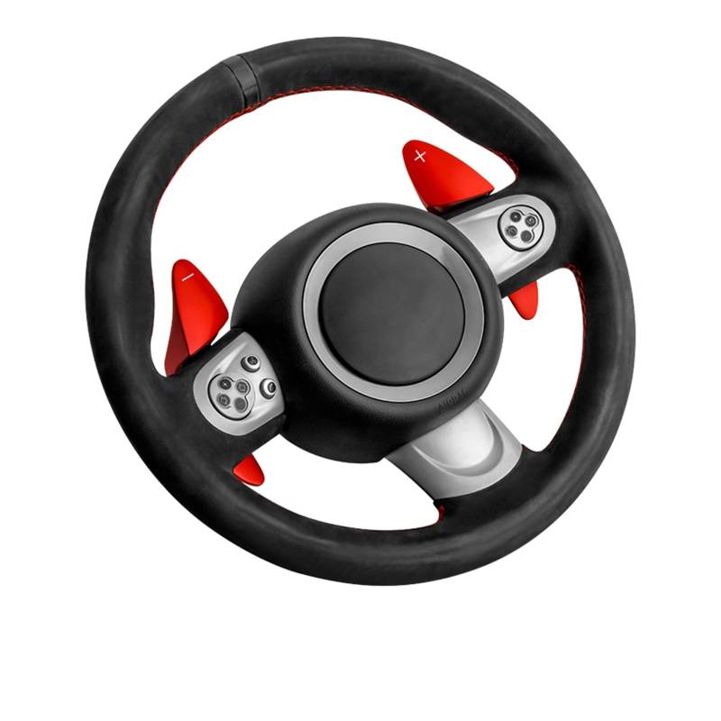 Schaltwippen Für Mini Für Cooper R55 R56 R57 R58 R59 2012 2011 2010 2009 2008 2007 2 Stück Lenkrad Schaltwippenverlängerung Autozubehör(Red) von ETIGBG