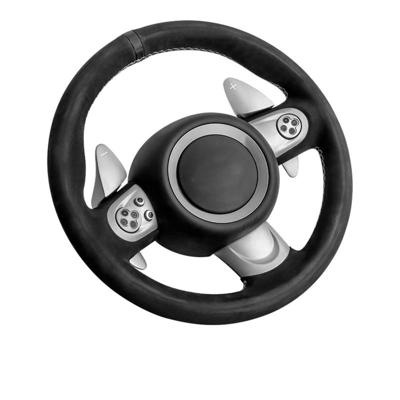 Schaltwippen Für Mini Für Cooper R55 R56 R57 R58 R59 2012 2011 2010 2009 2008 2007 2 Stück Lenkrad Schaltwippenverlängerung Autozubehör(Sliver) von ETIGBG