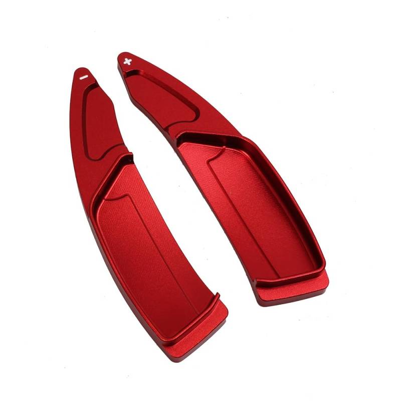 Schaltwippen Für Peugeot 3008 5008/Für GT 2019 2020 Lenkung Paddle Shifter Verlängerung 1 Paar Auto Aluminium Lenkrad Shift Paddle Shift(Red) von ETIGBG