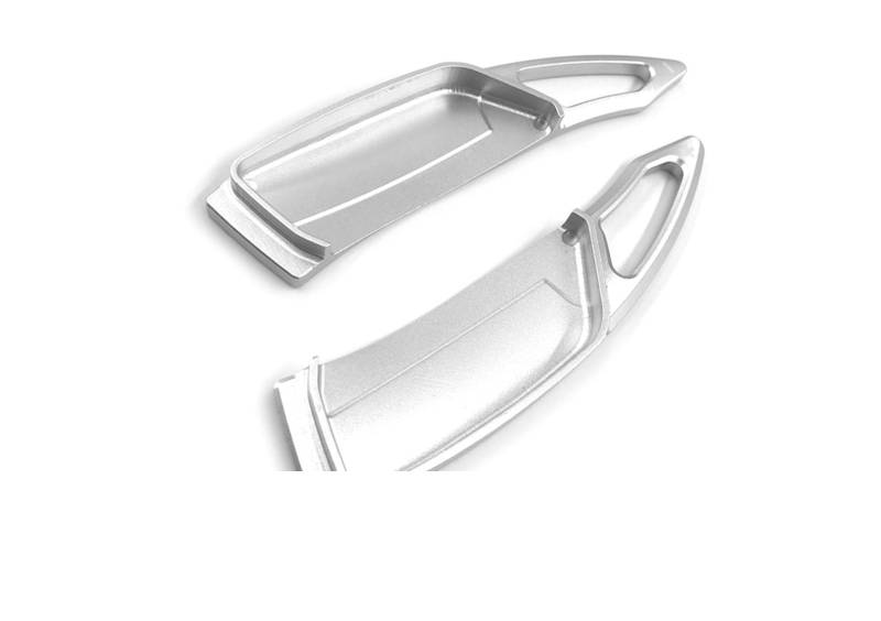 Schaltwippen Für Peugeot 3008 5008 2017-2022 2008 2020-2022 508 2019-2022 Für 2x Aluminium Auto Lenkrad Shift Paddel Shifter Erweiterung(Silver) von ETIGBG