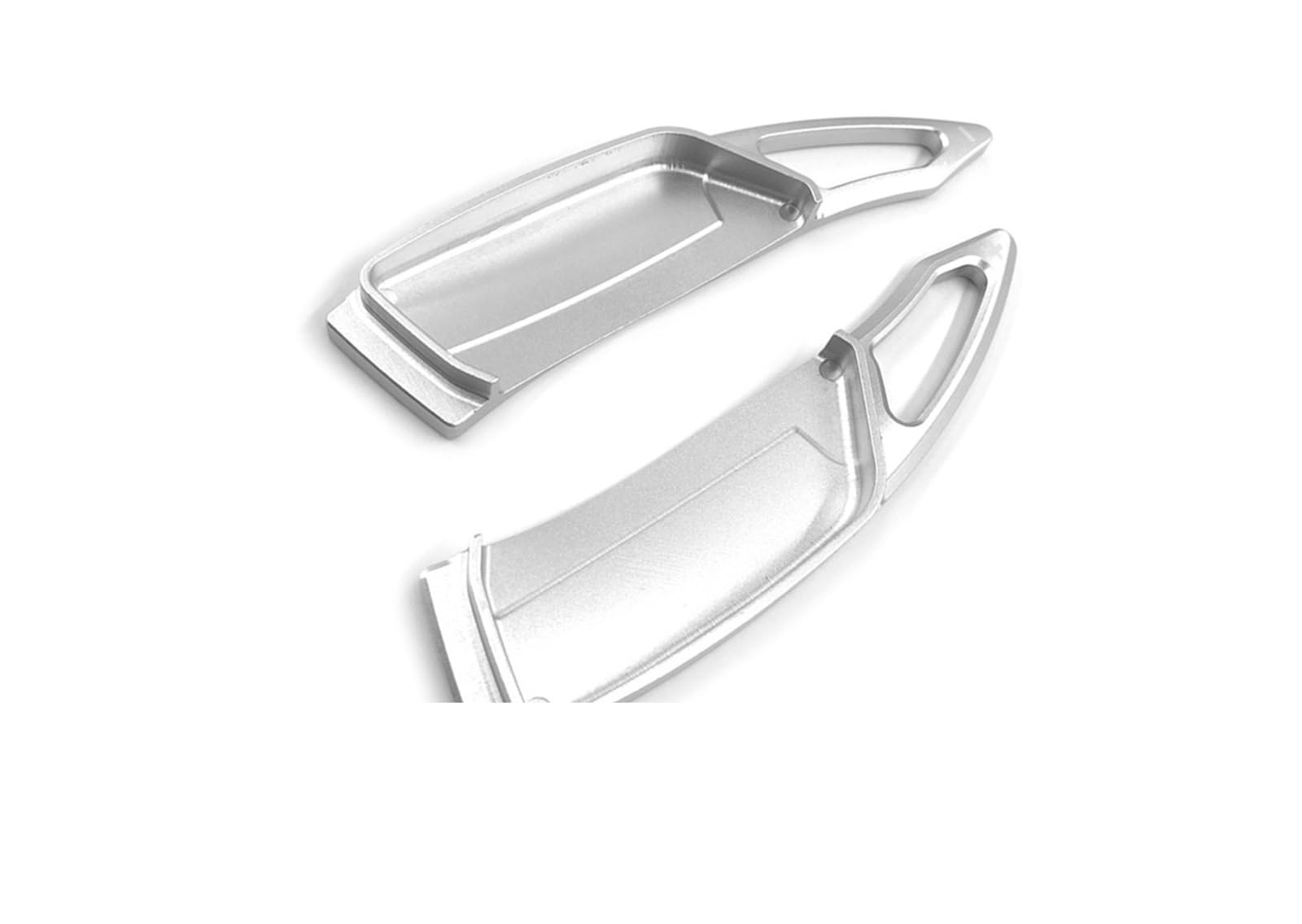 Schaltwippen Für Peugeot 3008 5008 Für GT 508L 4008 2017 2018 2019 1 Paar Auto Lenkrad Shift Paddle Shifter CNC Verlängerung Links Rechts(Silver) von ETIGBG