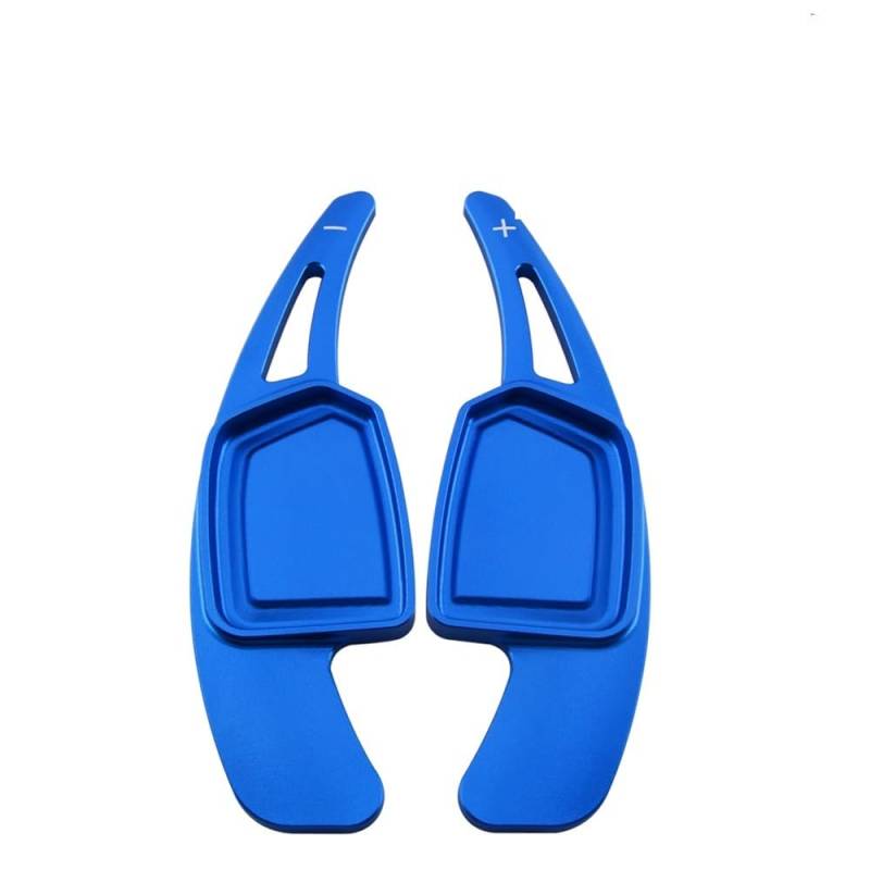 Schaltwippen Für Q4 Für Sportback Für Q6 Für E-tron Für Quattro Für F4 Für F4B Für F4N Für Electric 2021 2022 2023 Auto Lenkrad Paddle Shift Aufkleber(Blue) von ETIGBG