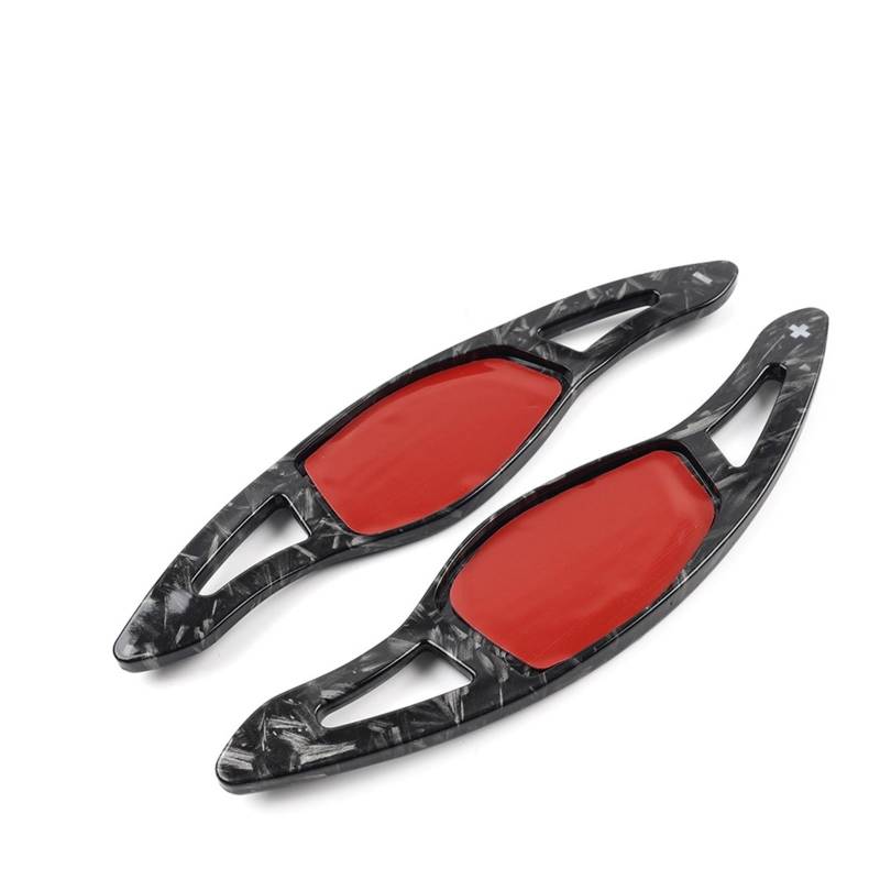 Schaltwippen Für R8 Für RS3 Für RS4 Für RS5 Für TT Für RS Für RS Für Q3 Für Q8 1 Paar Auto Lenkrad Schaltwippen Verlängerung(Forged Pattern) von ETIGBG