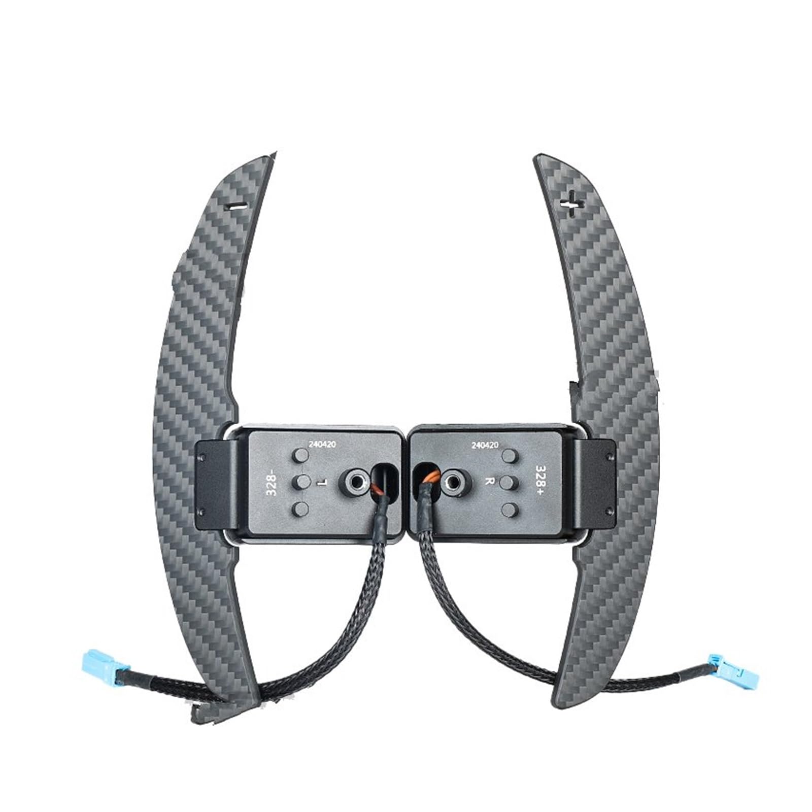 Schaltwippen Für X1 X2 X3 X4 X5 X6 X7 M2 M3 M4 M5 M6 M8 Z4 G29 Für Mini Supra I8 Carbon Magnetische Schaltwippen Lenkrad Paddle Shifter(Style 2) von ETIGBG
