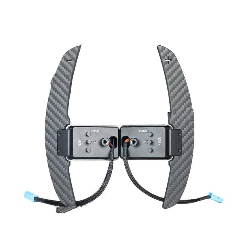 Schaltwippen Für X1 X2 X3 X4 X5 X6 X7 M2 M3 M4 M5 M6 M8 Z4 G29 Für Mini Supra I8 Carbon Magnetische Schaltwippen Lenkrad Paddle Shifter(Style 2) von ETIGBG
