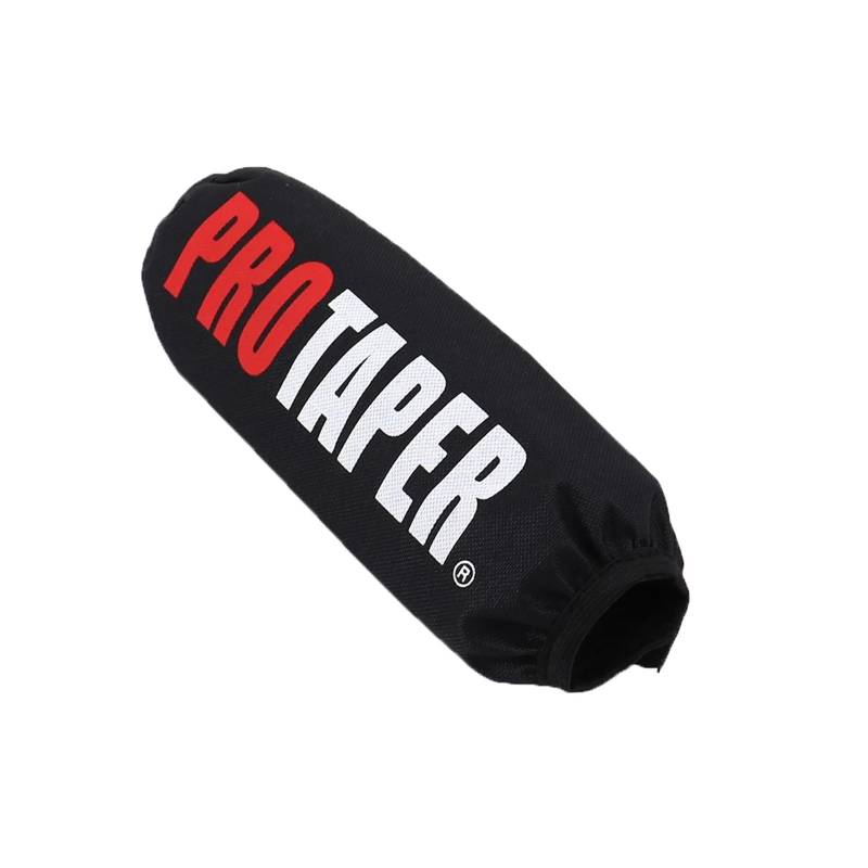 Hinten Stoßdämpfer Suspension Schutz Schutz Abdeckung 270mm 350mm for Dirt Pit Bike Motorrad Elektrische Auto Go Kart ATV UTV (Color : Red 350mm) von ETLIN