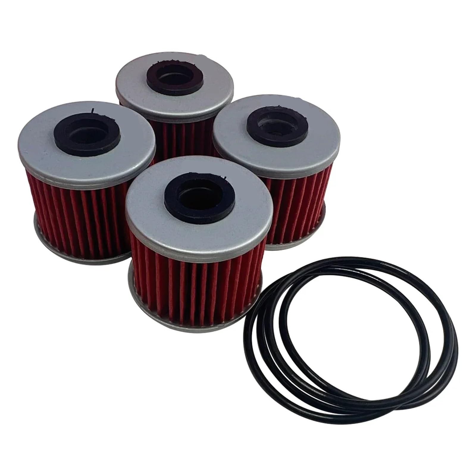 Motorrad Getriebe Ölfilter for 700 12-14 750 Forza 21-23 750 NC750 14-20 X-ADV 750 2017-2025(4pcs) von ETLIN