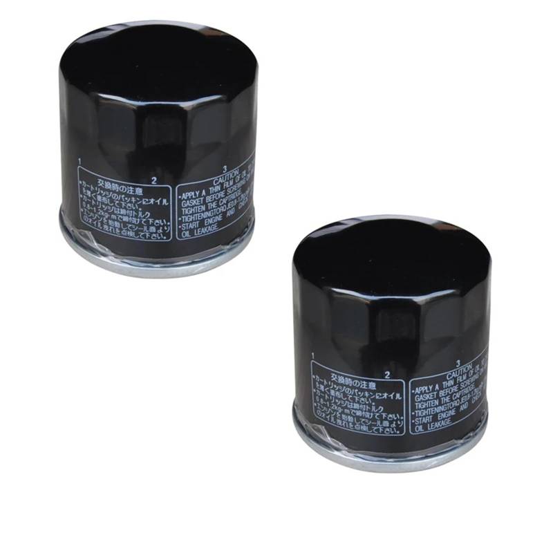 Motorrad Ölfilter for NSS750 2021-2023 NC750D 2014-2020 X-ADV 750 ADV750 2017-2025(2pcs) von ETLIN