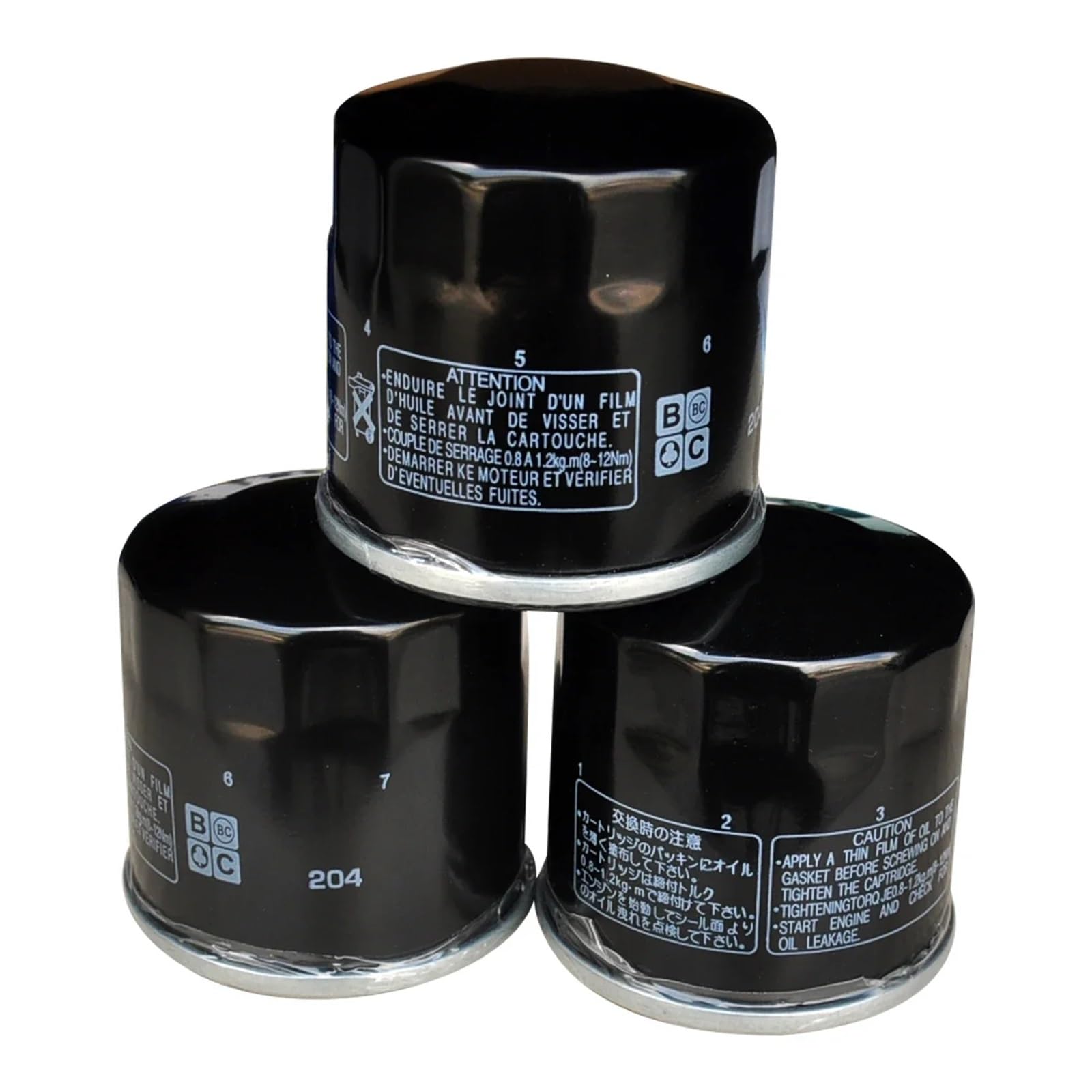 Motorrad Ölfilter for NSS750 2021-2023 NC750D 2014-2020 X-ADV 750 ADV750 2017-2025(3pcs) von ETLIN