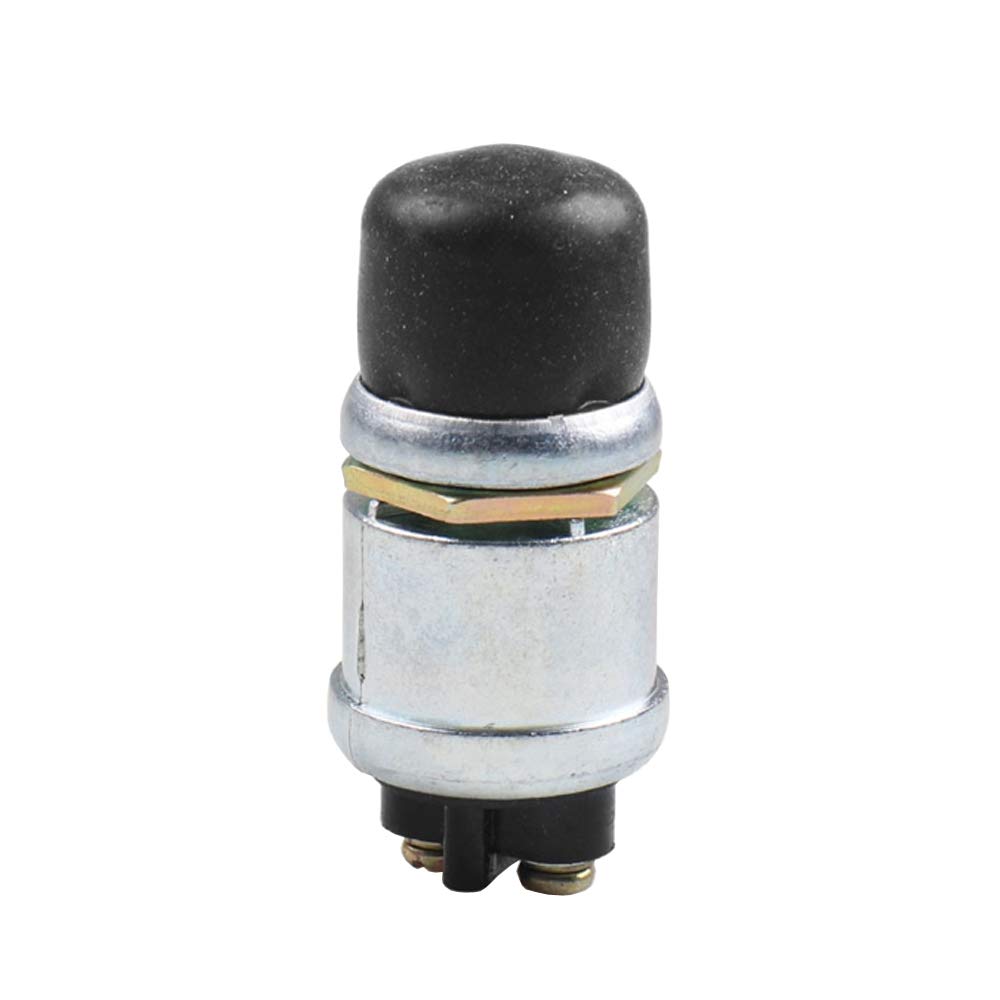 ETOPARS 12V 20A Momentan Knopf Starter Schalter Wasserdicht Auto Boot Gleis Zündung Motorschalter Horn Druckknopf Startknopf Hupentaste von ETOPARS