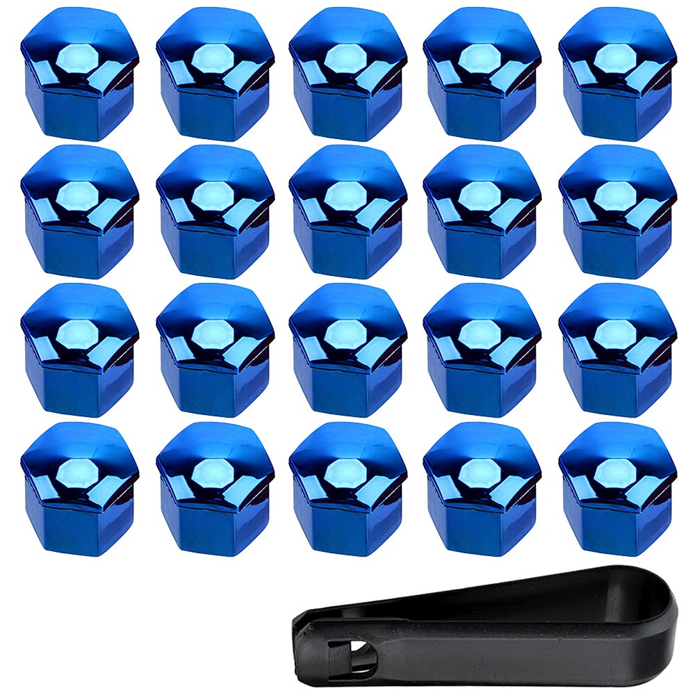 ETOPARS 20 Stück 21mm Auto Radmutterkappen Radschrauben Kappen Universal Reifen Mutter Abdeckungen Radmuttern mit Entfernung Werkzeug Blau ETOPARS 20 Stück 21mm Auto Radmutterkappen Radschrauben Kappen Universal Reifen Mutter Abdeckungen Radmuttern mit Entfernung Werkzeug Blau von ETOPARS