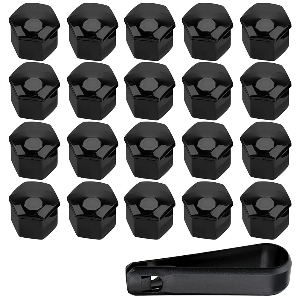 ETOPARS 20 Stück 21mm Auto Radmutterkappen Radschrauben Kappen Universal Reifen Mutter Abdeckungen Radmuttern mit Entfernung Werkzeug Schwarz ETOPARS 20 Stück 21mm Auto Radmutterkappen Radschrauben Kappen Universal Reifen Mutter Abdeckungen Radmuttern mit Entfernung Werkzeug Schwarz von ETOPARS