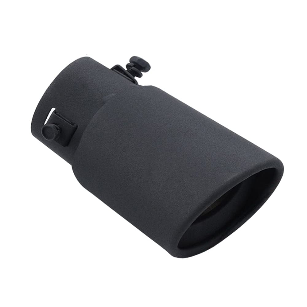ETOPARS 63mm Auspuffblende Auto Universell Auspuff Schalldämpfer Endrohr Edelstahl Auspuffrohr Endschalldämpfer Auspuffendrohr Einzelne Auslass Gerade Schwarz ETOPARS 63mm Auspuffblende Auto Universell Auspuff Schalldämpfer Endrohr Edelstahl Auspuffrohr Endschalldämpfer Auspuffendrohr Einzelne Auslass Gerade Schwarz von ETOPARS