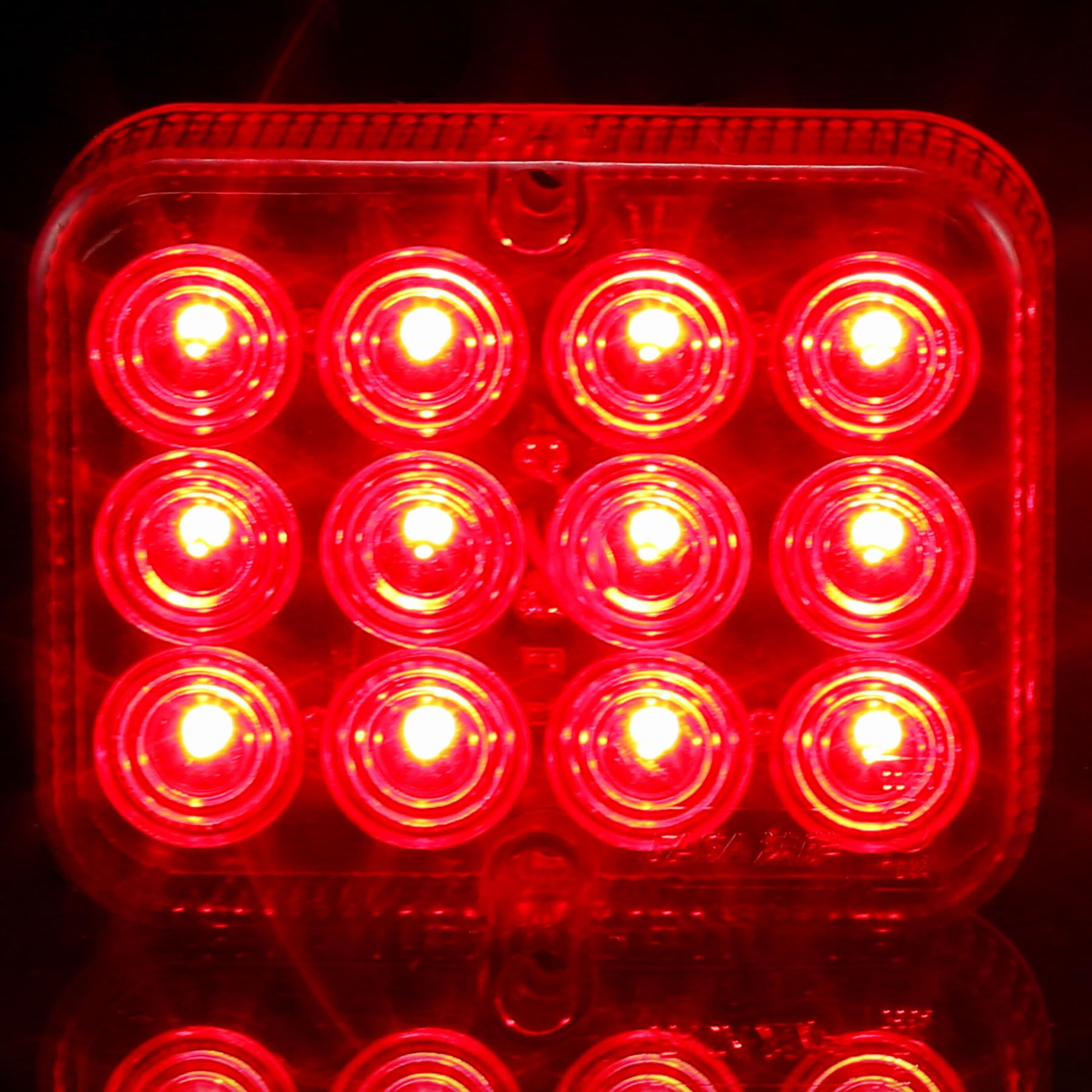 ETUKER 1x Rot Nebelschlussleuchten Led 12v Nebelleuchte Bremslicht Wasserdicht ECE für PKW Anhänger Traktor Landwirtschaftliches KFZ Caravan ETUKER 1x Rot Nebelschlussleuchten Led 12v Nebelleuchte Bremslicht Wasserdicht ECE für PKW Anhänger Traktor Landwirtschaftliches KFZ Caravan von ETUKER